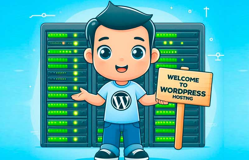 WordPress hosting características